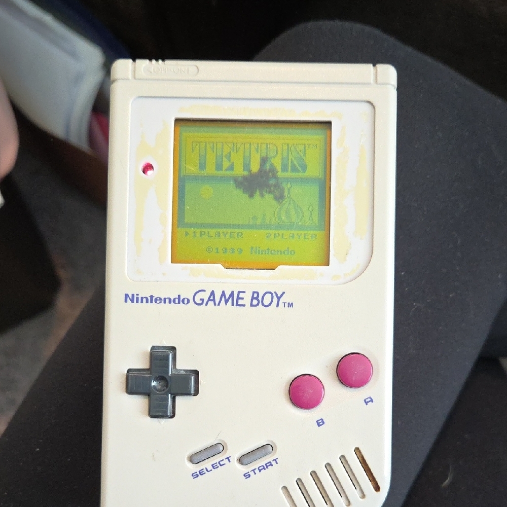 Nintendo Game Boy Handheld Console - Cream and Pink